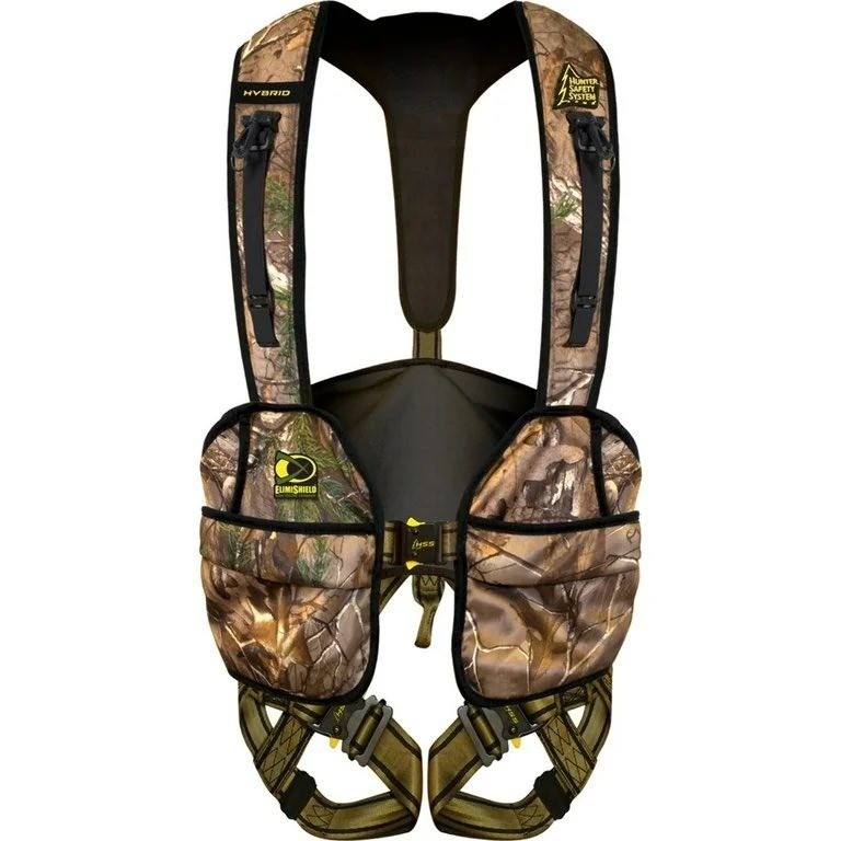 Camouflage Safety System Hybrid Flex Treestand Safety Harness Realtree Edge L/XL