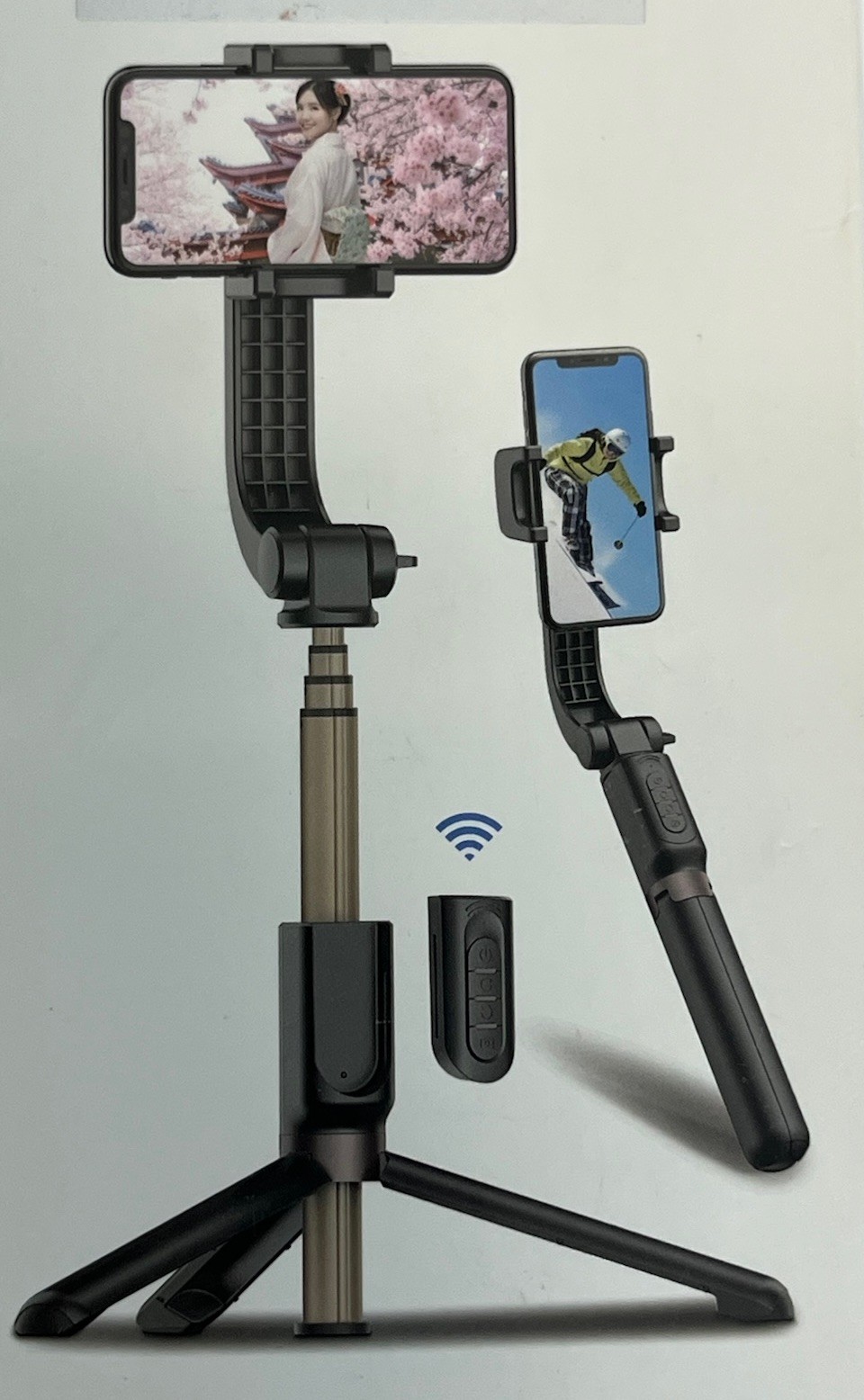 Cloud Shadow 4 Single Axis Stabilizer 360 Rotation Remote & Tripod Black/Golden