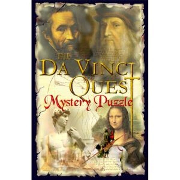 THE DA VINCI QUEST MYSTERY PUZZLE 1000pc Michelangelo*NEW* most difficult puzzle