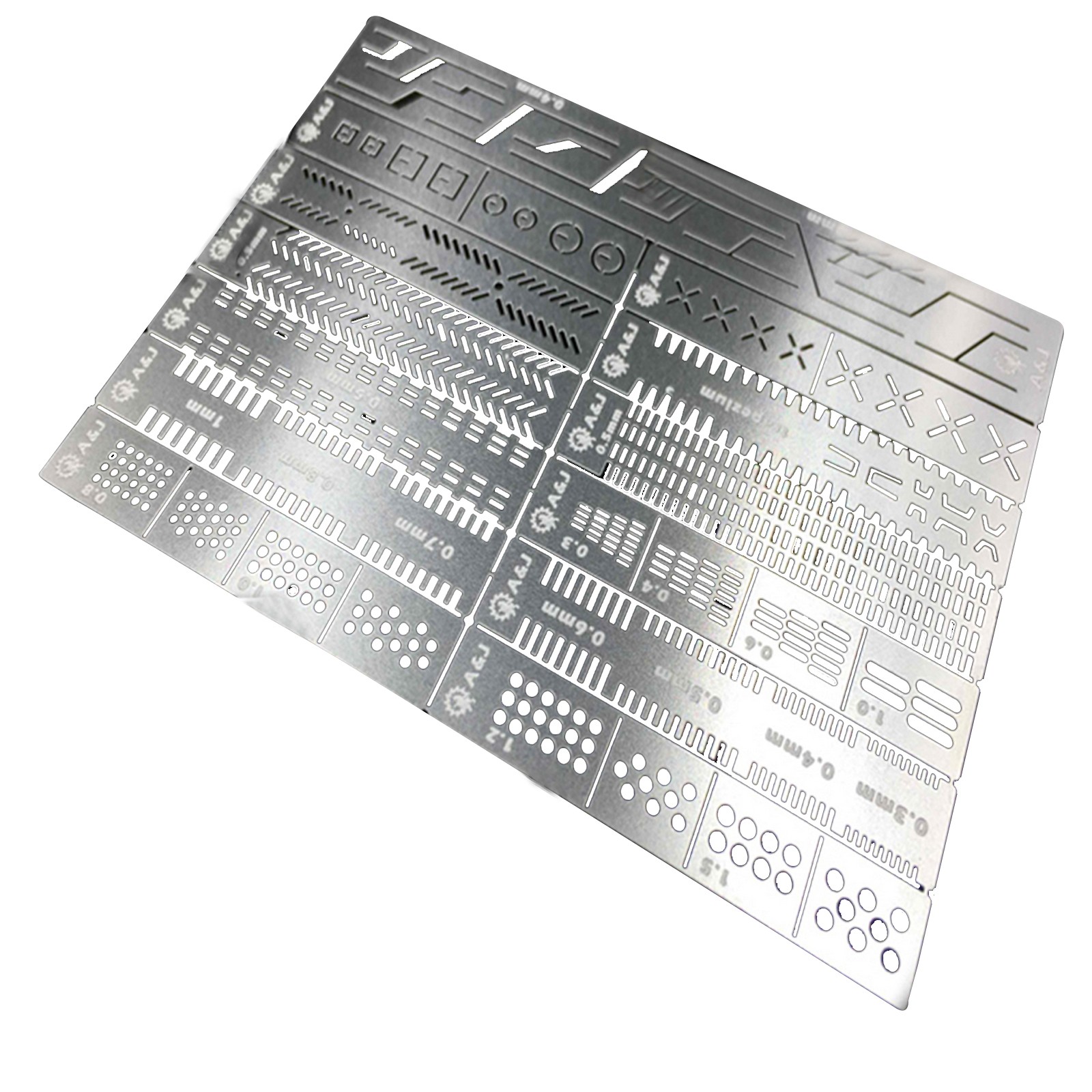 Detail Photo-Etch Painting Stencil Tool For Nu Gundam MG 1/100 1/144  Funnel