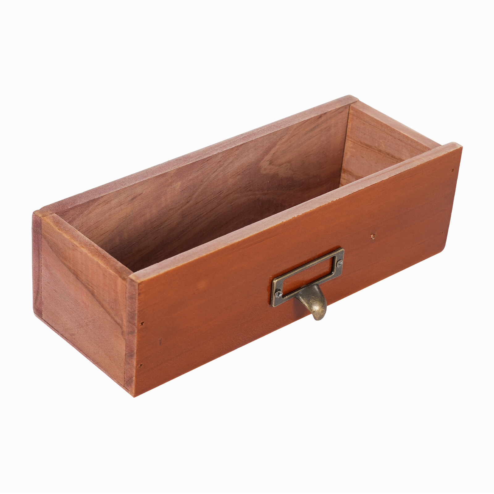 12-Drawer Wooden Desktop Organizer - Stylish Storage for Home & Office
