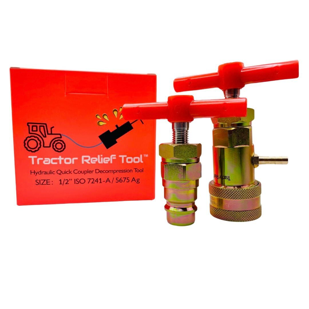 1/2" 7241-A / 5675 Ag Pioneer Size Hydraulic Quick Coupler Pressure Relief Tool