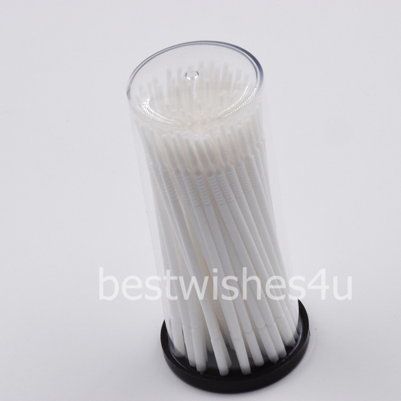 Dental Disposable Micro Brush Bendable Applicator Tips Long Cylidner Gingival