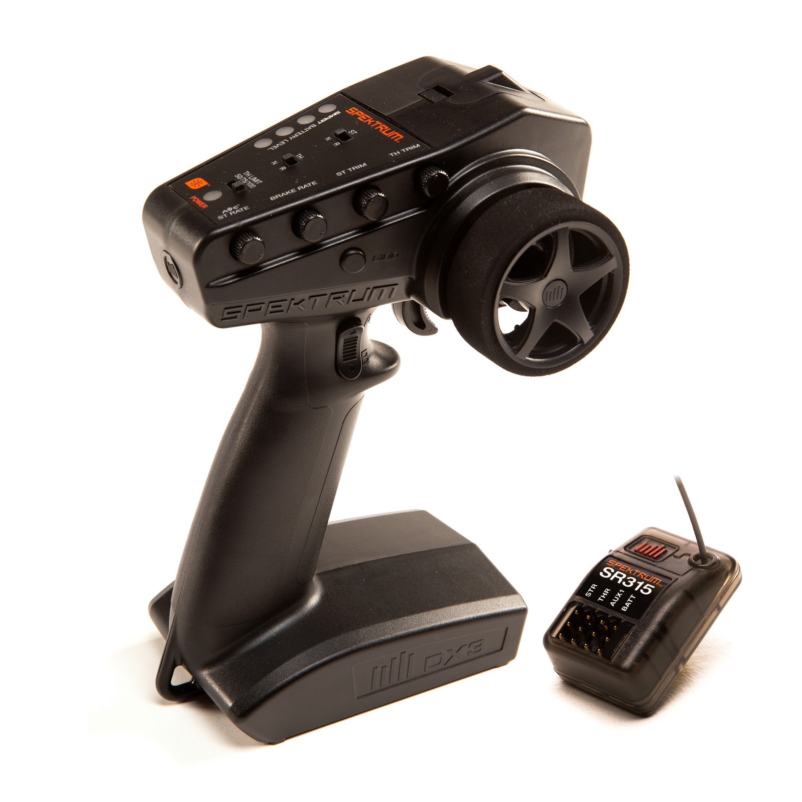 Spektrum DX3 SMART DSMR 3CH TX w/SR315 SPM2340 Radios 3 channel 2.4