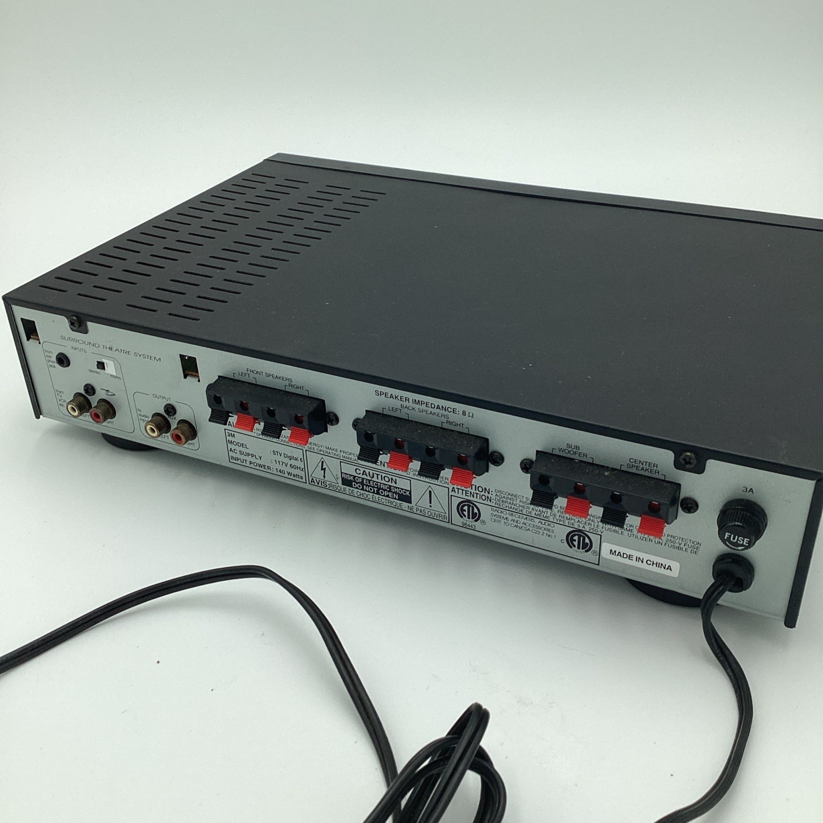 Dolby Surround Pro-Logic Surround Theatre System STV Digital 6 Tested