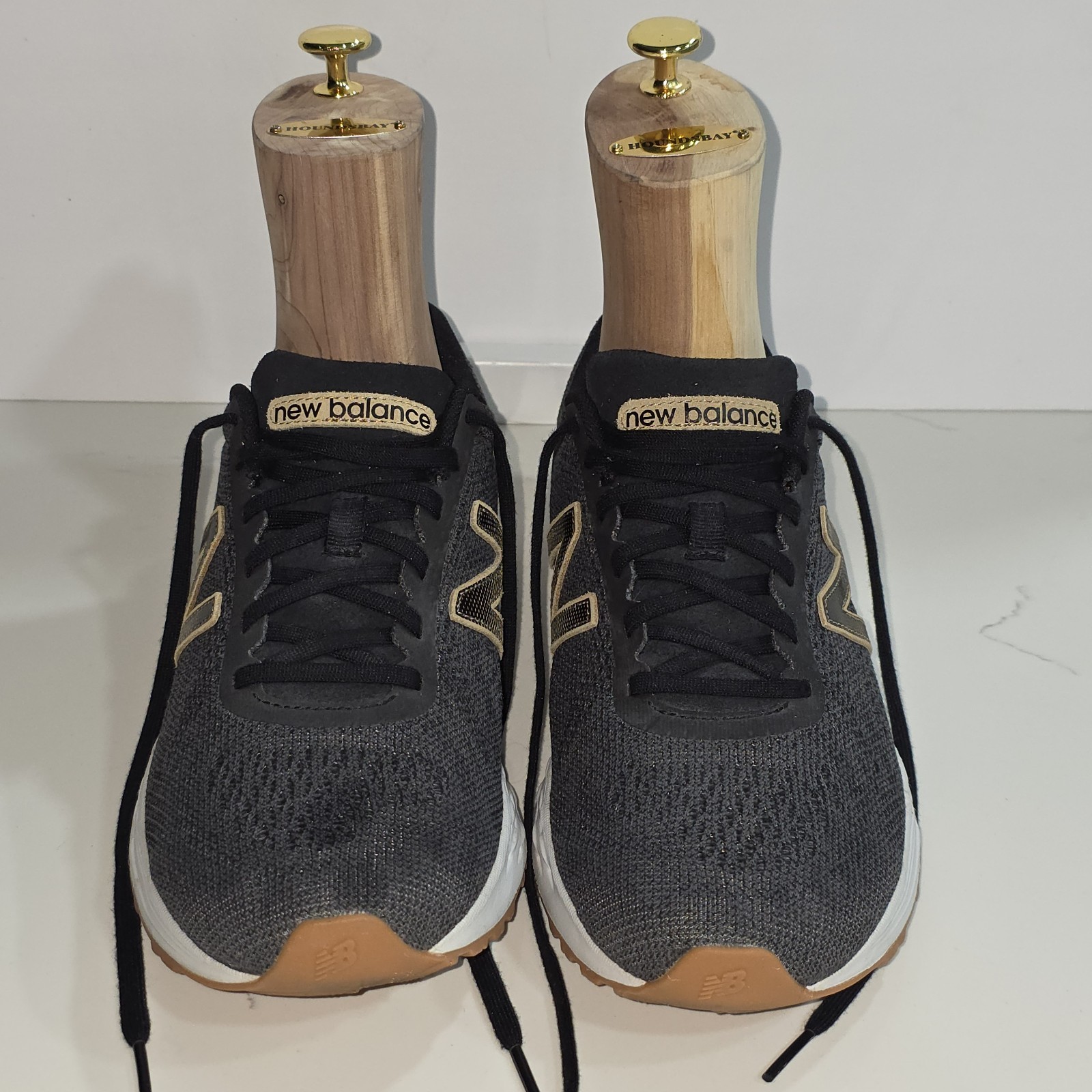 New Balance Fresh Foam MARISRV1 Men's Running Shoes Black Gold US 10 Breathable