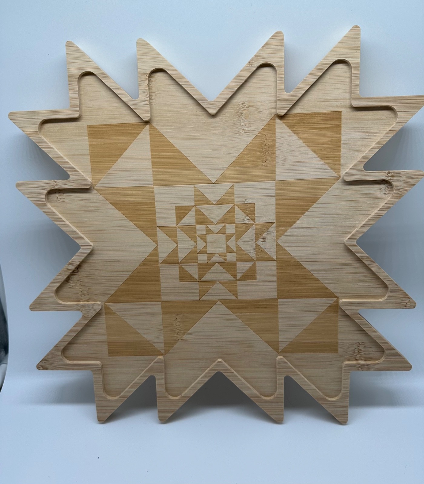 Missouri Star Quilt Co. 2025 Jenny's Countdown Box Day 10 Star Charcuterie Board