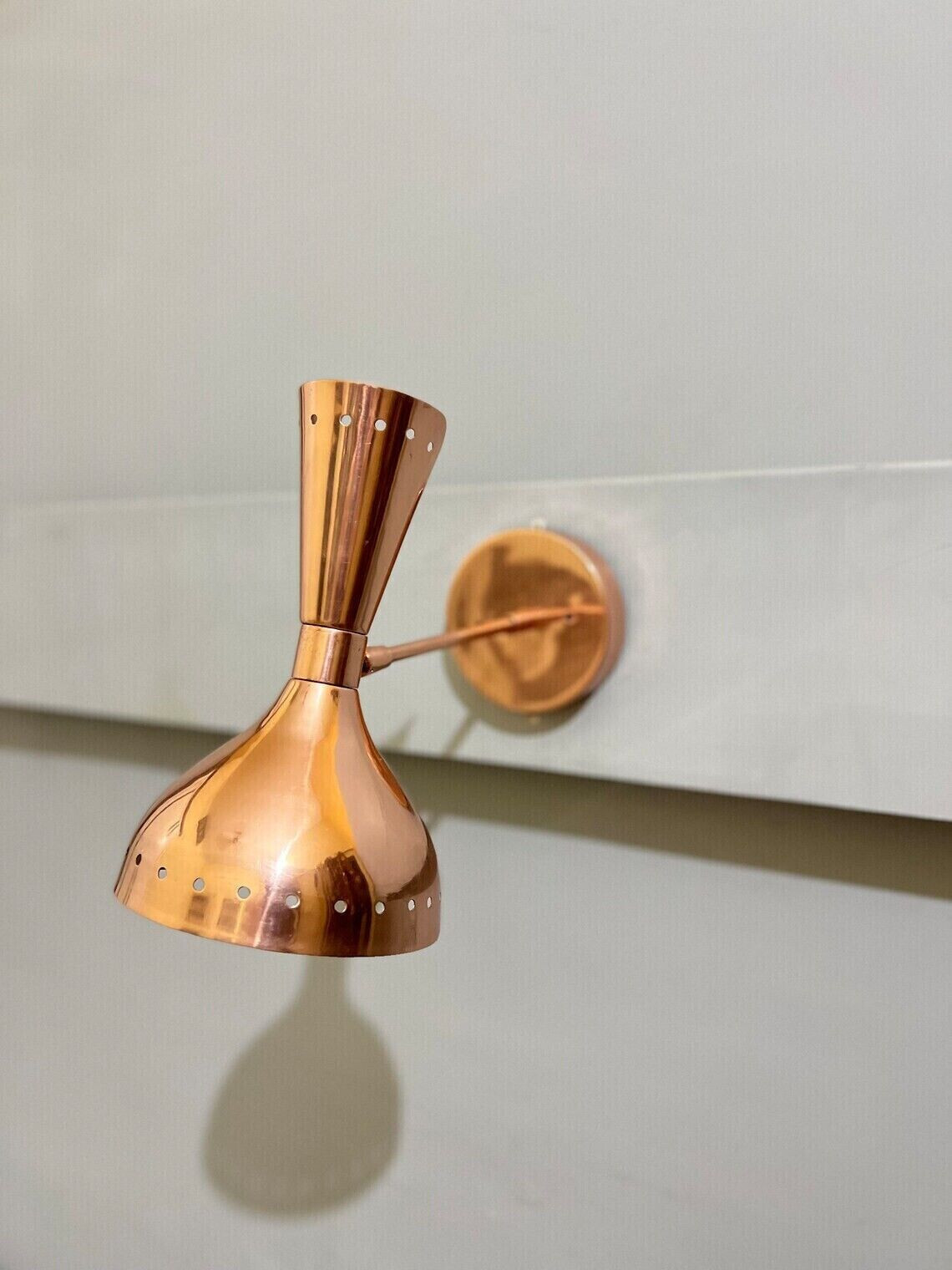 1950s Italian Diablo Wall Lights, Stilnovo Style - Wall Sconce - Wall Light