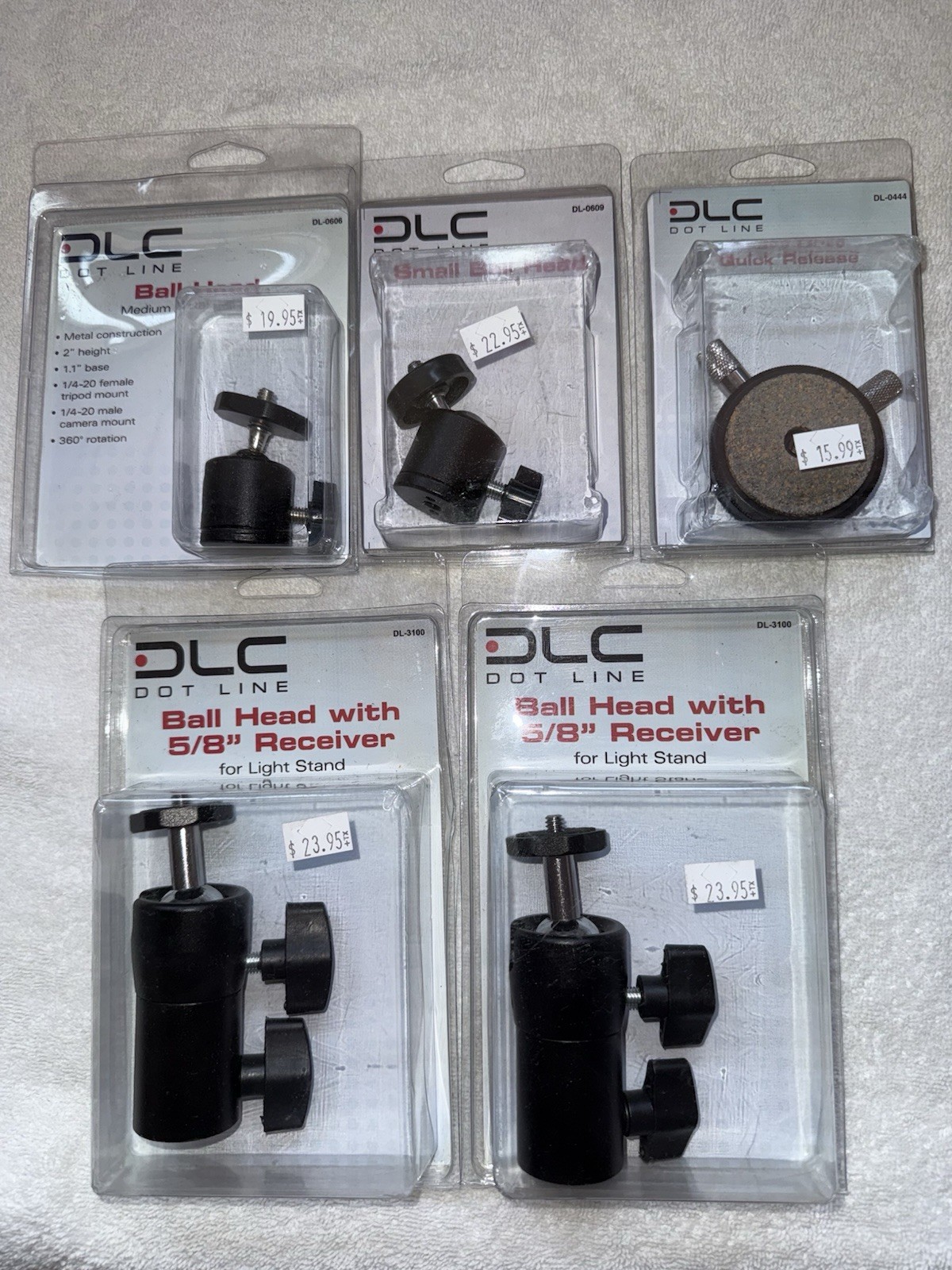 DLC Dot Line Camera Accessories New (Lot)