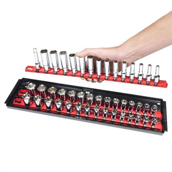 ERNST 8450 Red 18" Socket Boss 3 Rail