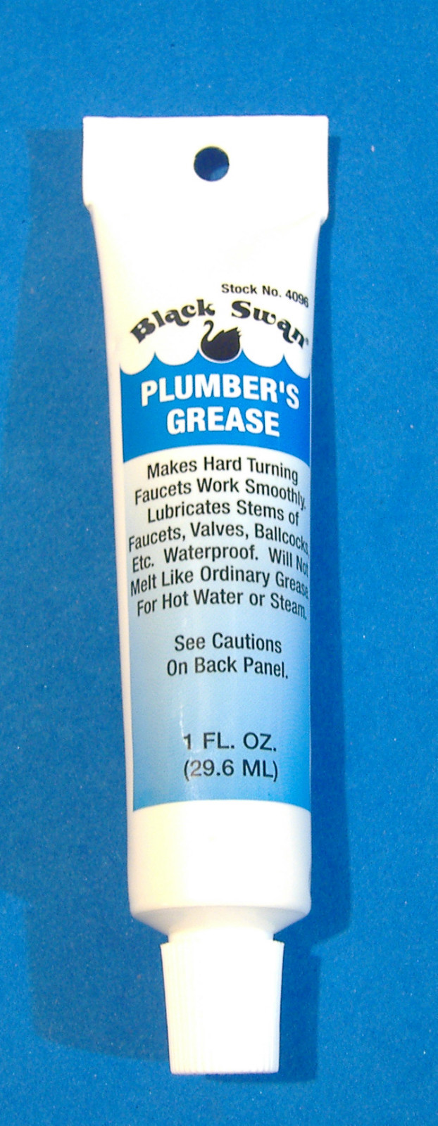 HEAT PROOF GREASE FAUCET STEM & VALVE PLUMBERS O'RING GREASE LUBRICANT 1OZ TUBE