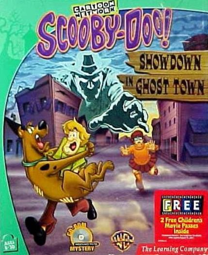 Scooby-Doo: Showdown In Ghost Town PC CD solve mystery TV show kids cartoon game