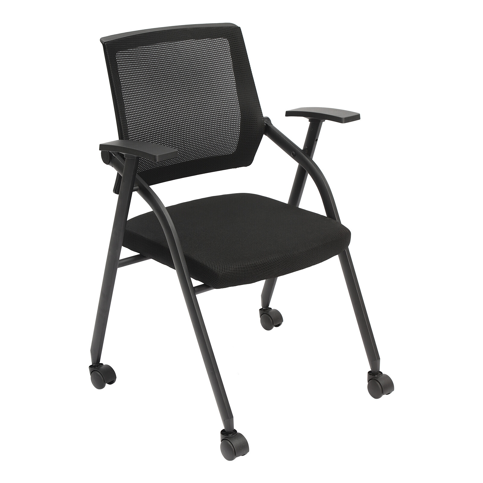4 Pack Office Chairs on Wheels Ergonomic Mesh Bouncing Back Office Chair