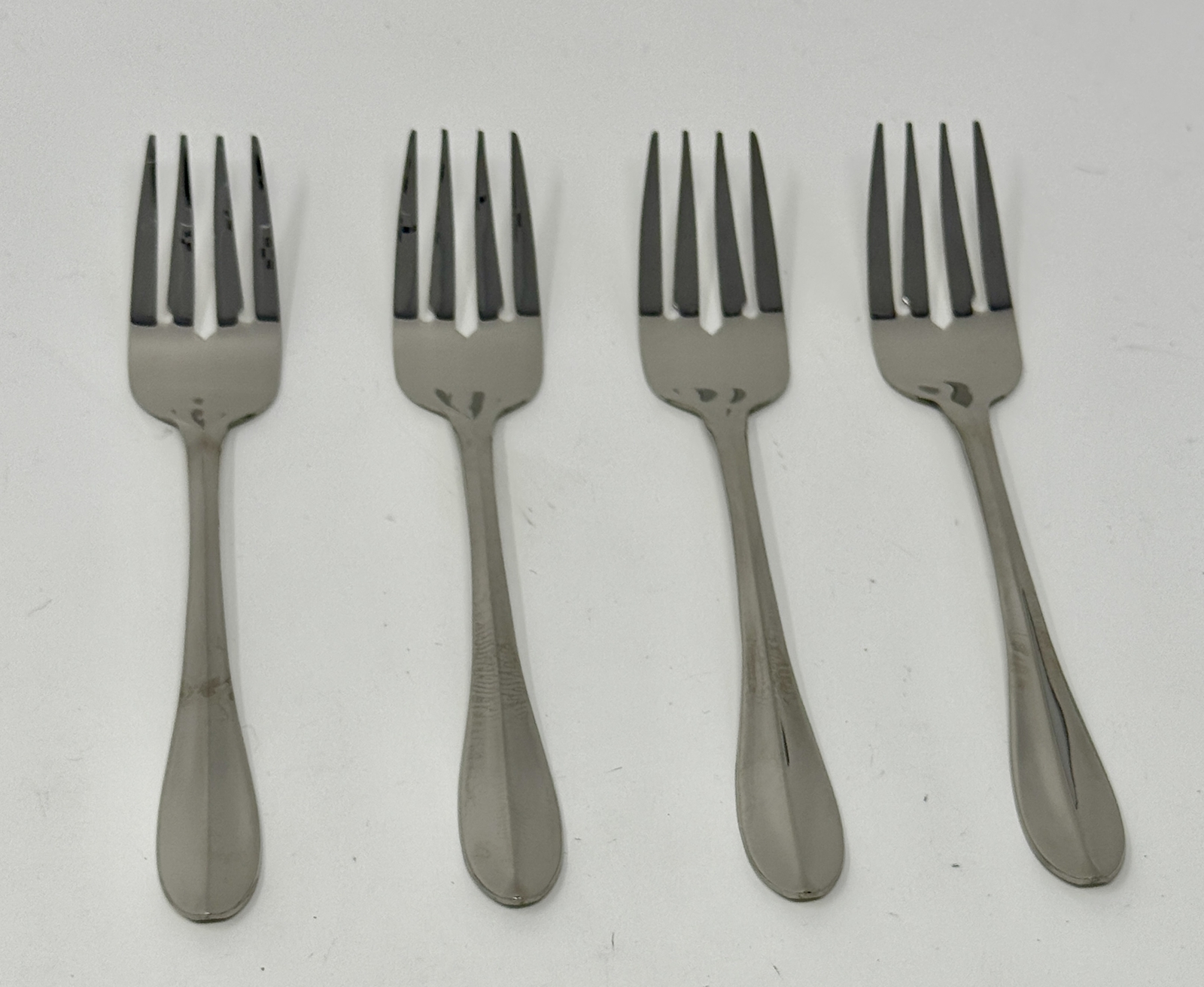 Oneida Northland Rhodes Set of 4 Salad Forks 6 5/8" Quality Stainless