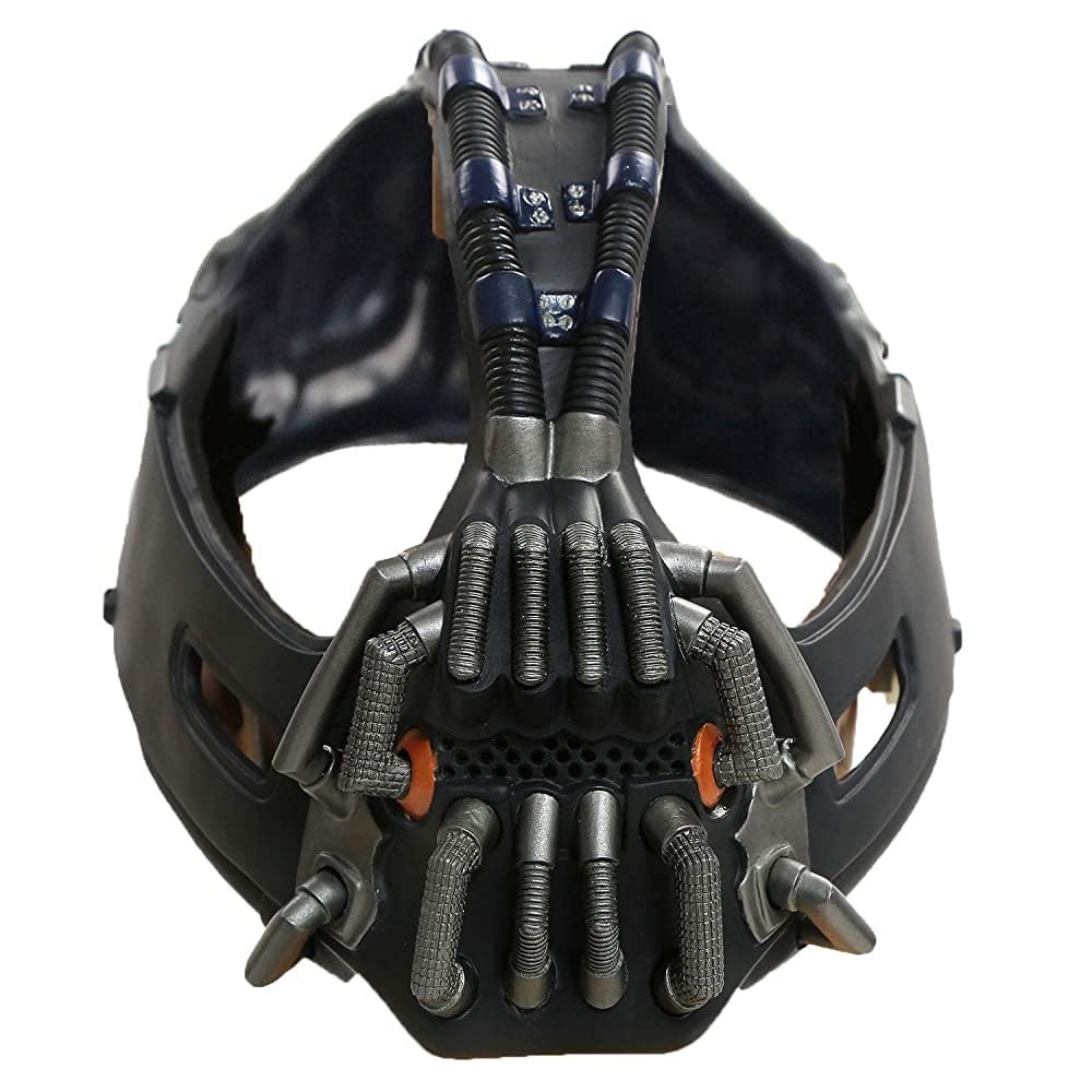 WELLMILLER Bane Mask Adult Costume Props for Knight Adult, Classical-gun