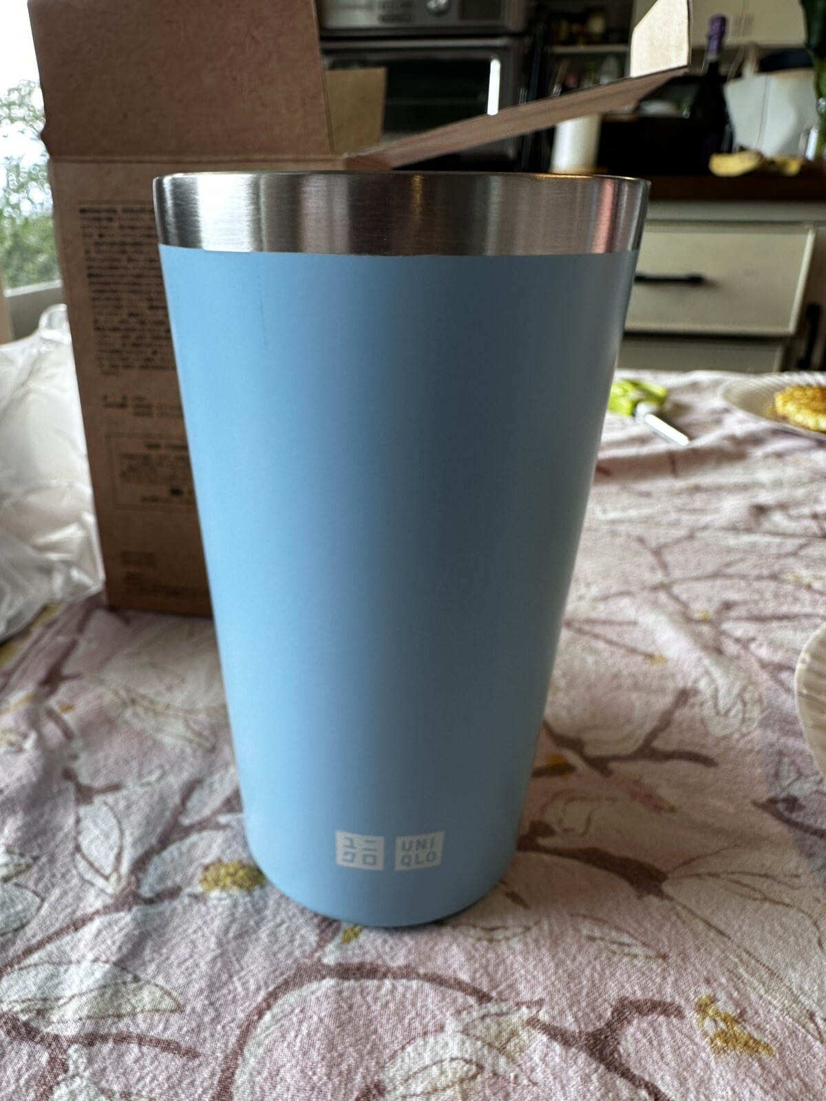 Uniqlo 39th Anniv. Thank You Stainless Tumbler. Rare, Limited 2023 JAPAN