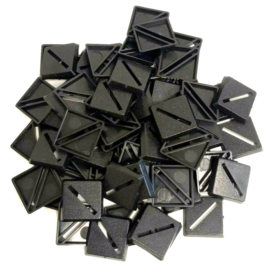 Lot of 60 Warhammer Fantasy 20mm Square Beveled Slot Bases Empire Skink  Skaven