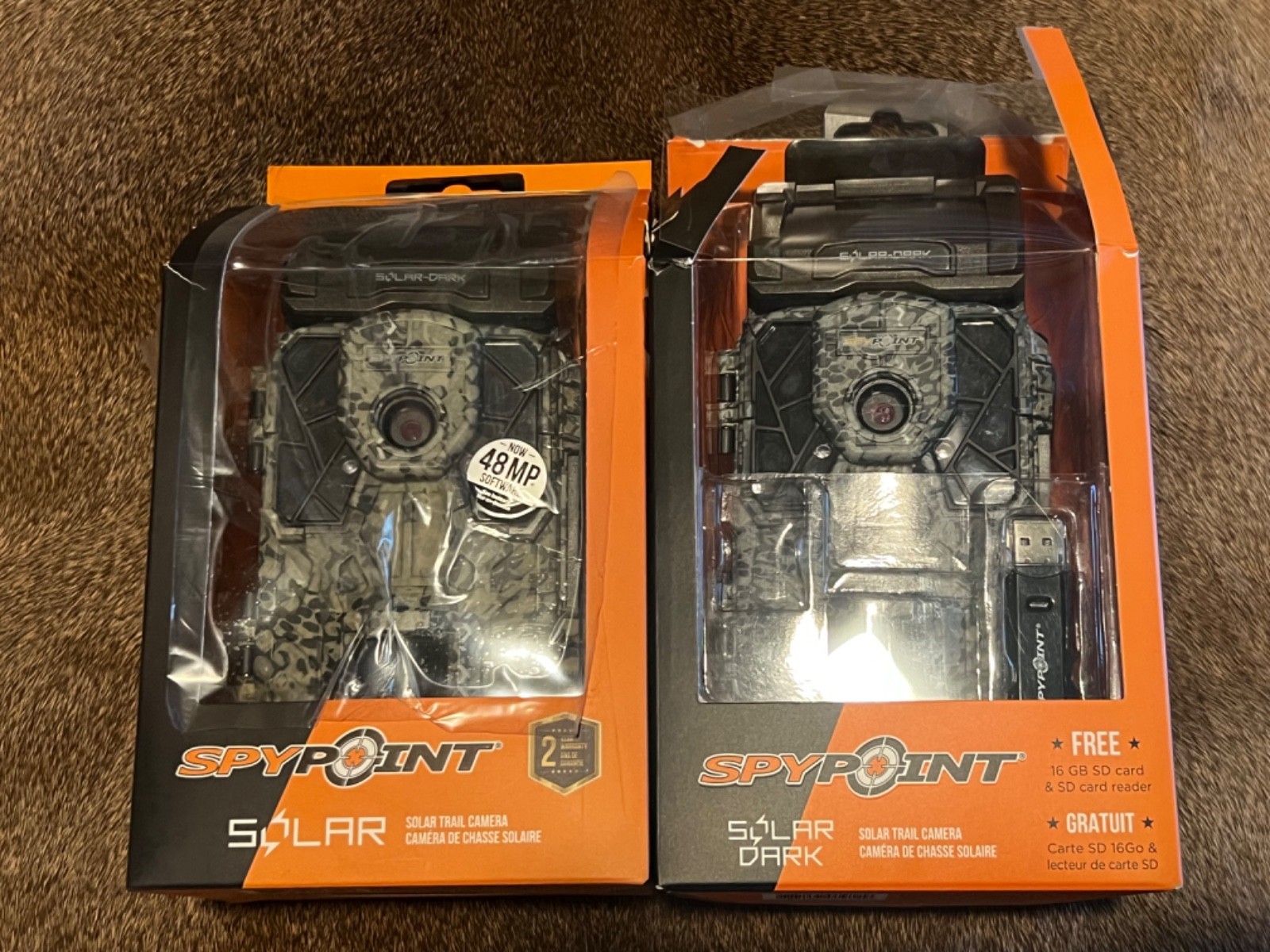 SPYPOINT FORCE-PRO-S NON-CELLULAR Trail Camera Solar Powered HD Hunting Camera