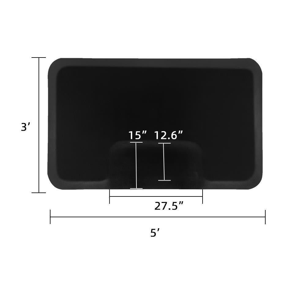 Salon Mat Salon Floor Mat Salon Chair Mat 3ft.× 5ft. Anti -Fatigue Floor Mat