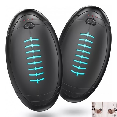 2 in 1 Portable Electric Hand Warmers USB Rechargeable 4000mAh up to 12 Hours