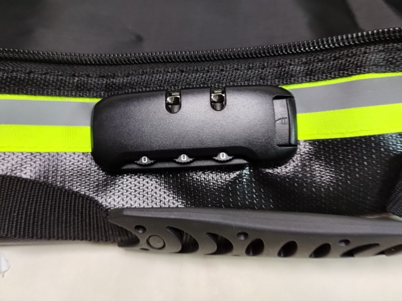Fireproof Document Bag (16 x 11 x 5 inch) with Lock & Reflective Strip