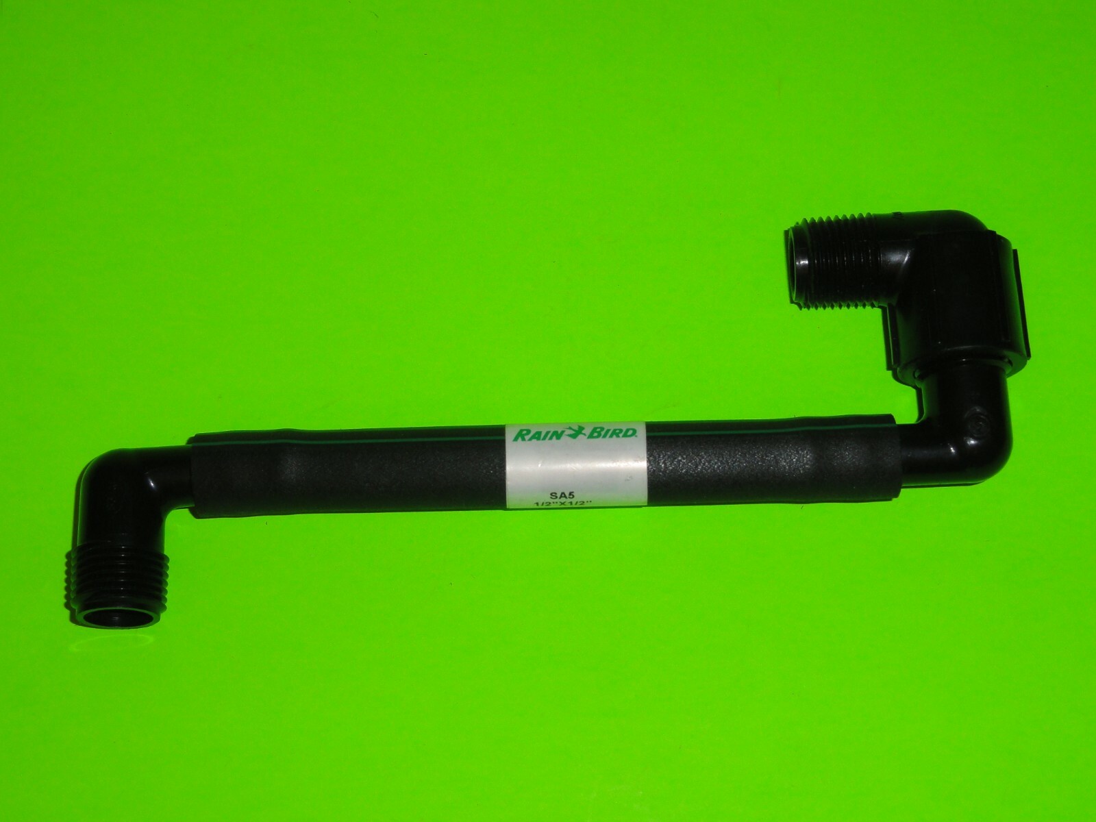 (1) RAIN BIRD SA5 EZ Lawn Sprinkler Swing Assembly 6" L x 1/2" MPT x 1/2" MPT