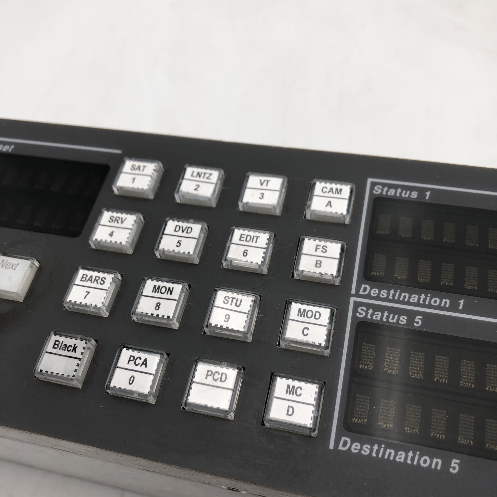 USED Grass Valley Encore/Prelude PMB Control Panel POWER TESTED READ E