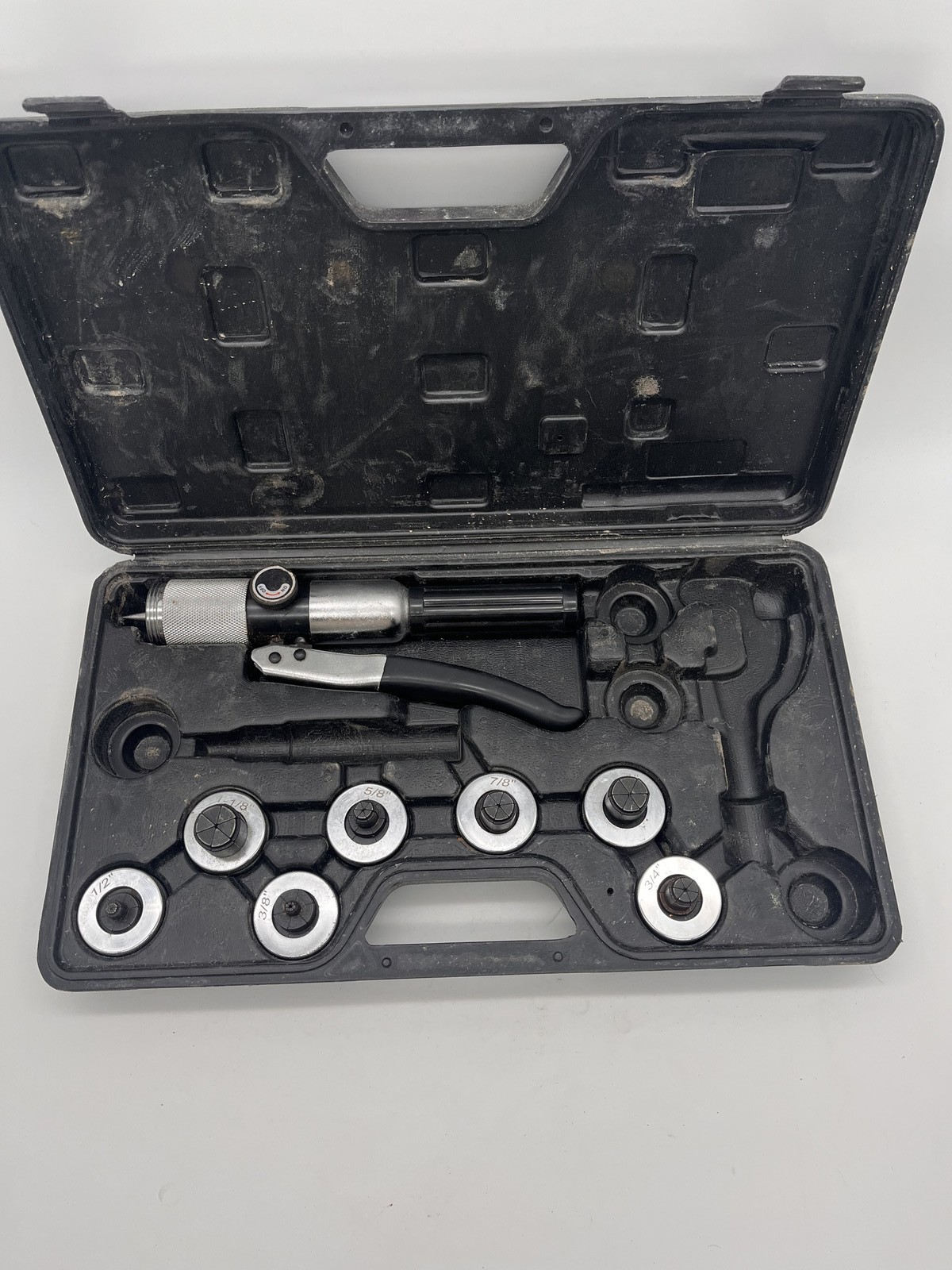 Hydraulic Tube Expanding Tool Kit Refrigeration Tools Multiple Sizes Used