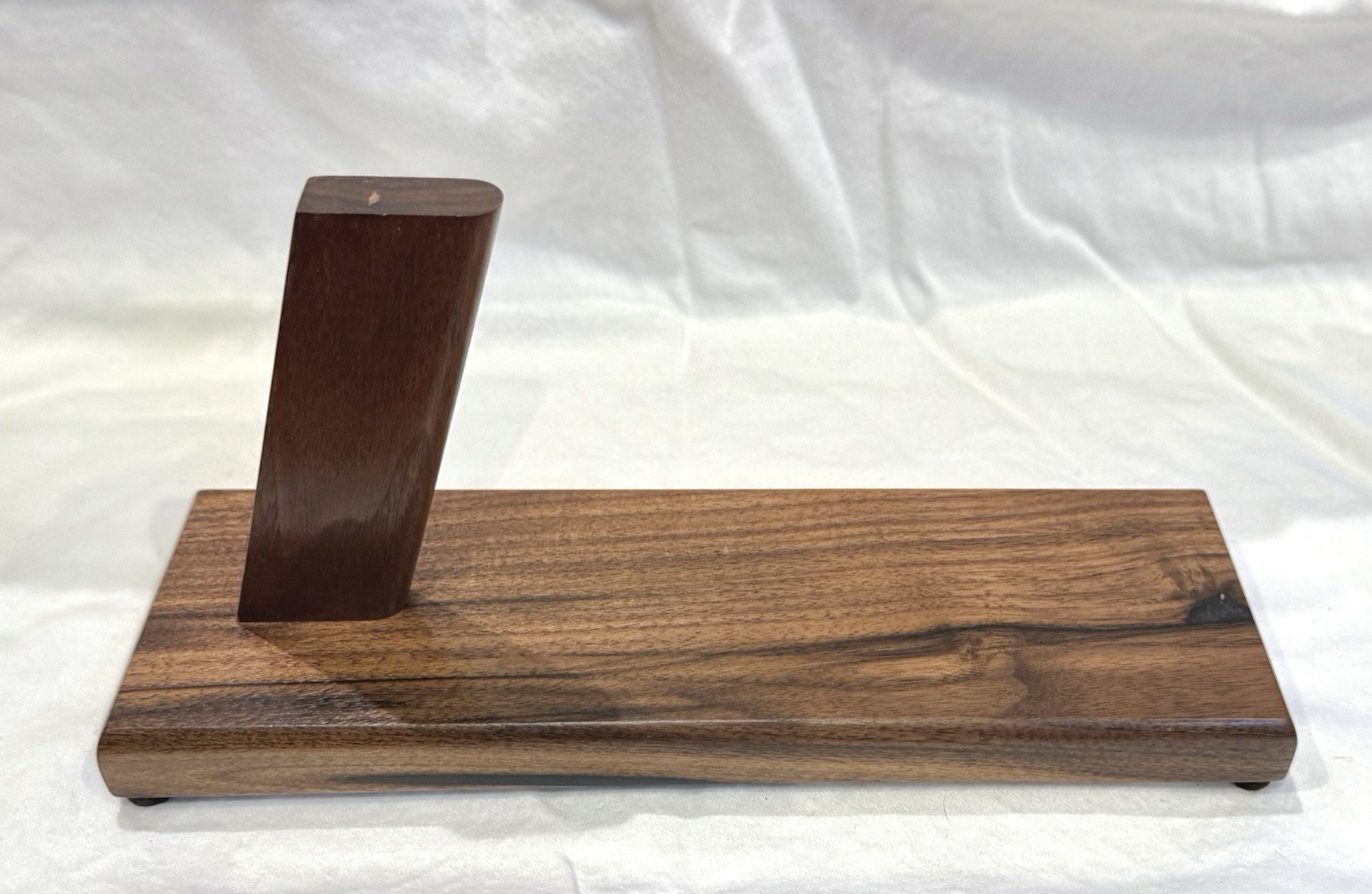 1911 Pistol Stand. Walnut with Epoxy Details! Hand Made USA Colt Kimber Etc