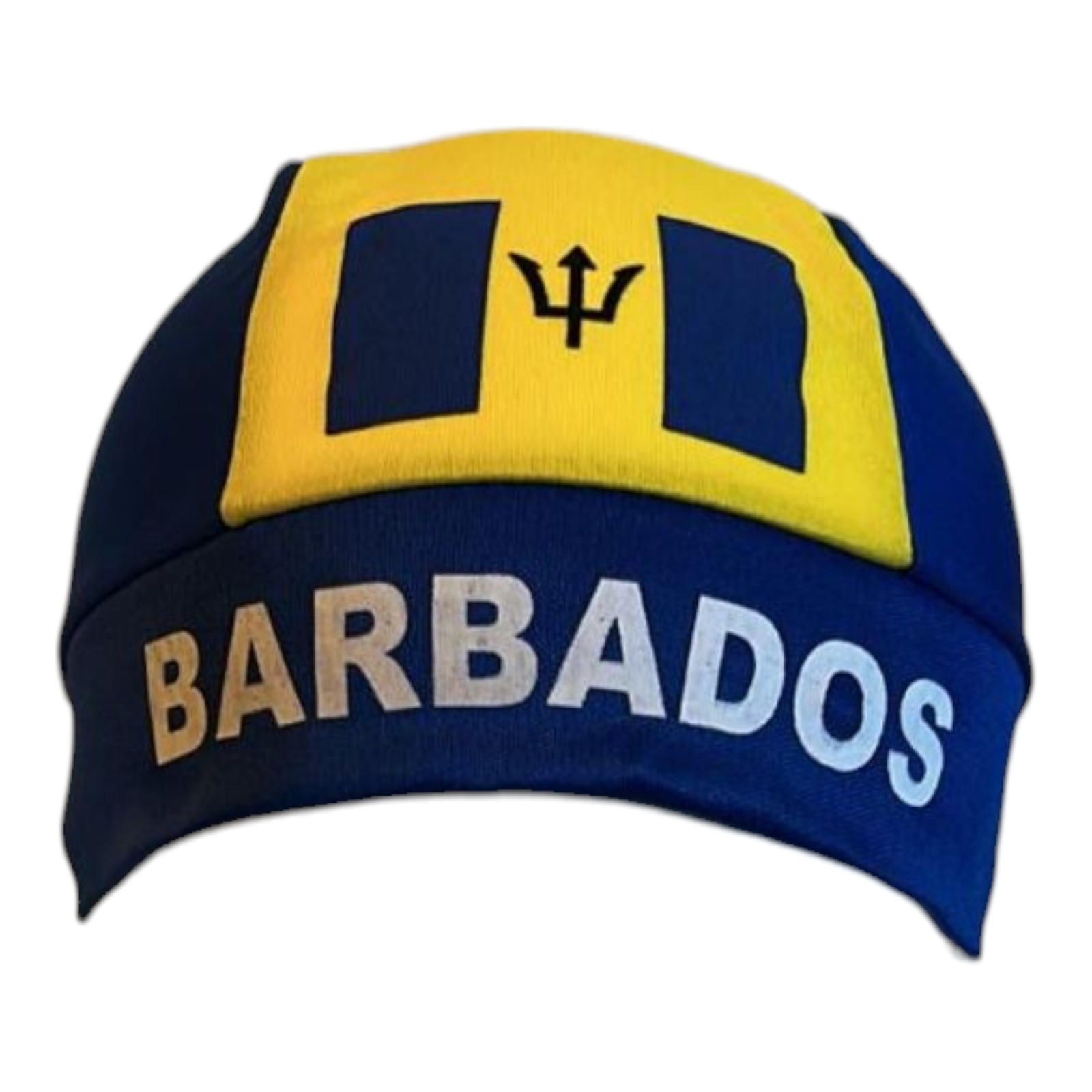 Barbados Flag Durag Bandana Headband Bajan Mini Banner Mini banner Scarf Cap Hat