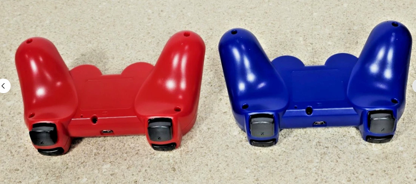 2 Wireless Controller for Sony PS3 Red/Blue PlayStation 3 - SEALED Controllers