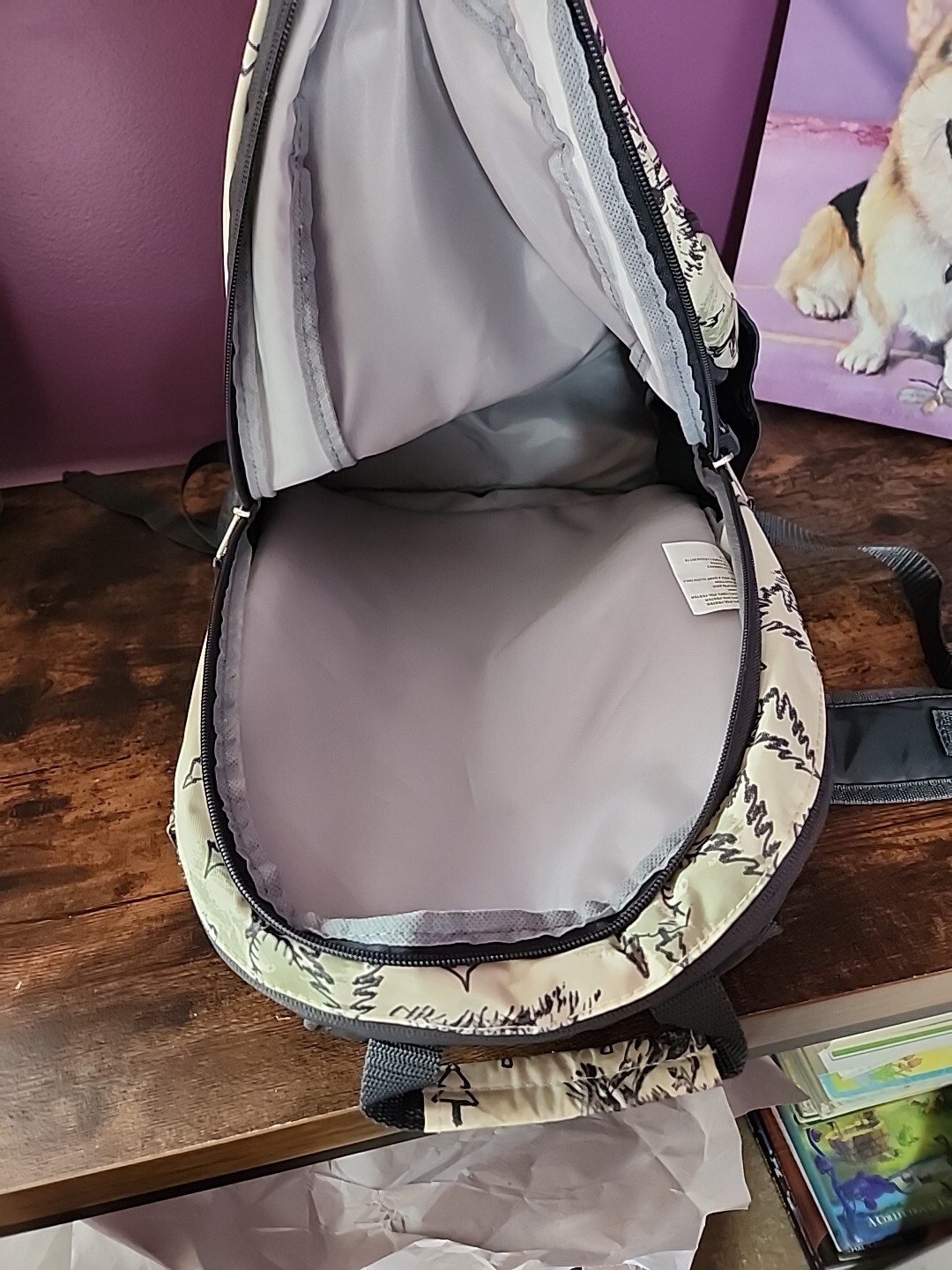 Rare | Eastsport - Wildlife Backpack Woodland Forest Pattern | Great Condition!