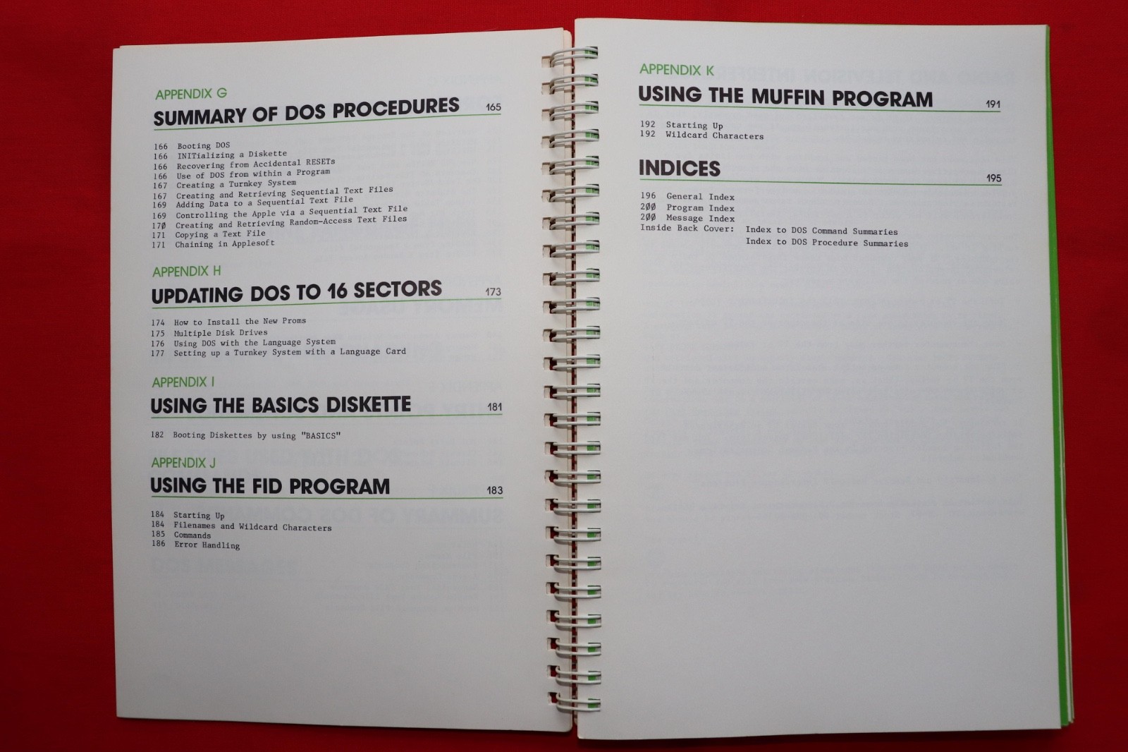 VINTAGE APPLE II COMPUTER “THE DOS MANUAL”