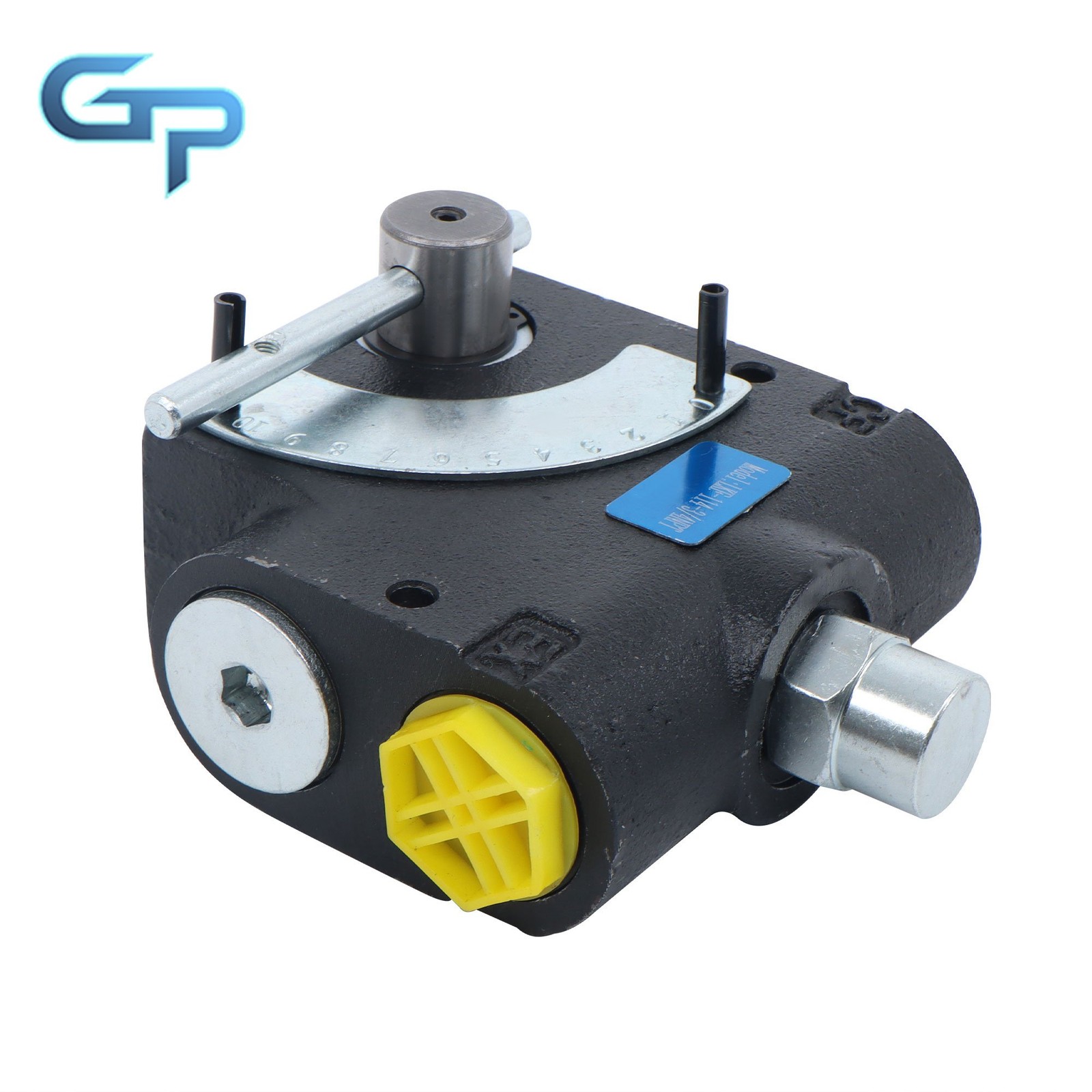 0-30GPM 3/4" NPT Hydraulic Adjustable Variable Flow Control Valve w/ Relief