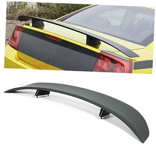 Trunk Spoiler Compatible with 2006-2010 Dodge Charger Rear Trunk Lid Wing
