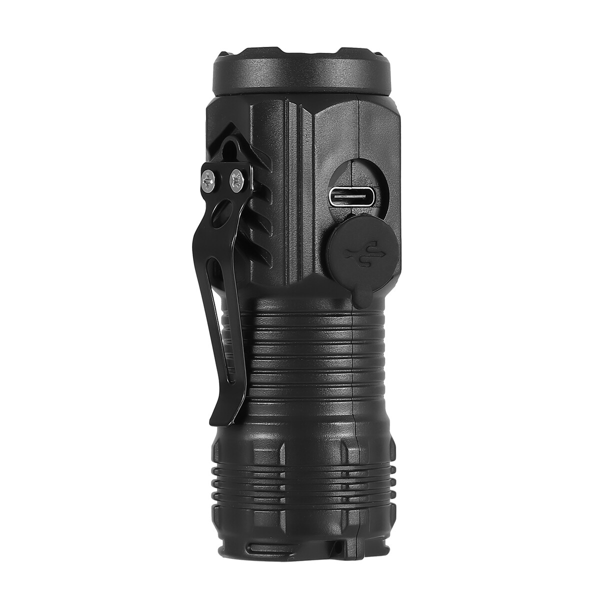 3-PACK Super Bright LED Mini Flashlight USB Rechargeable Pocket Keychain Torch