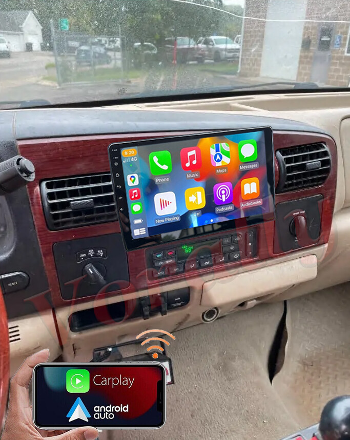 For 2005-2007 Ford F-250 F-350 F-450 F-550 Android 13 CarPlay Car Stereo Radio