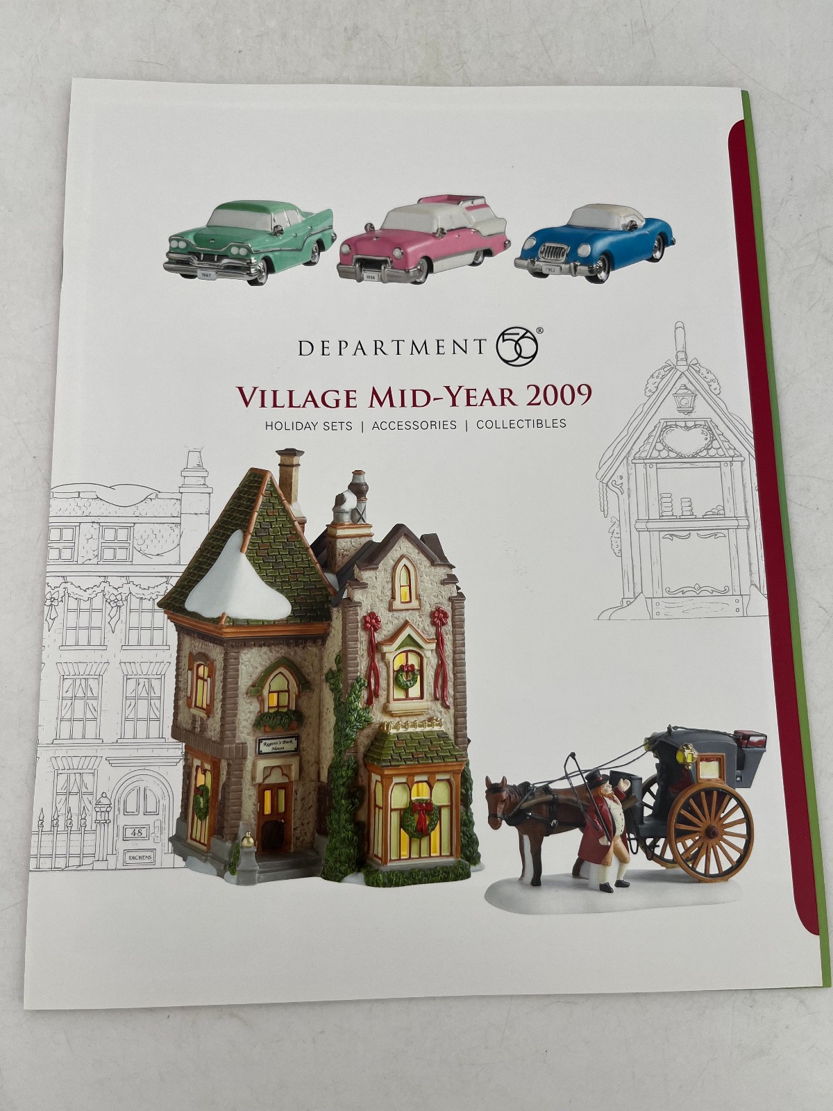 Department 56-2009 Village Mid-Year Brochure -#810482