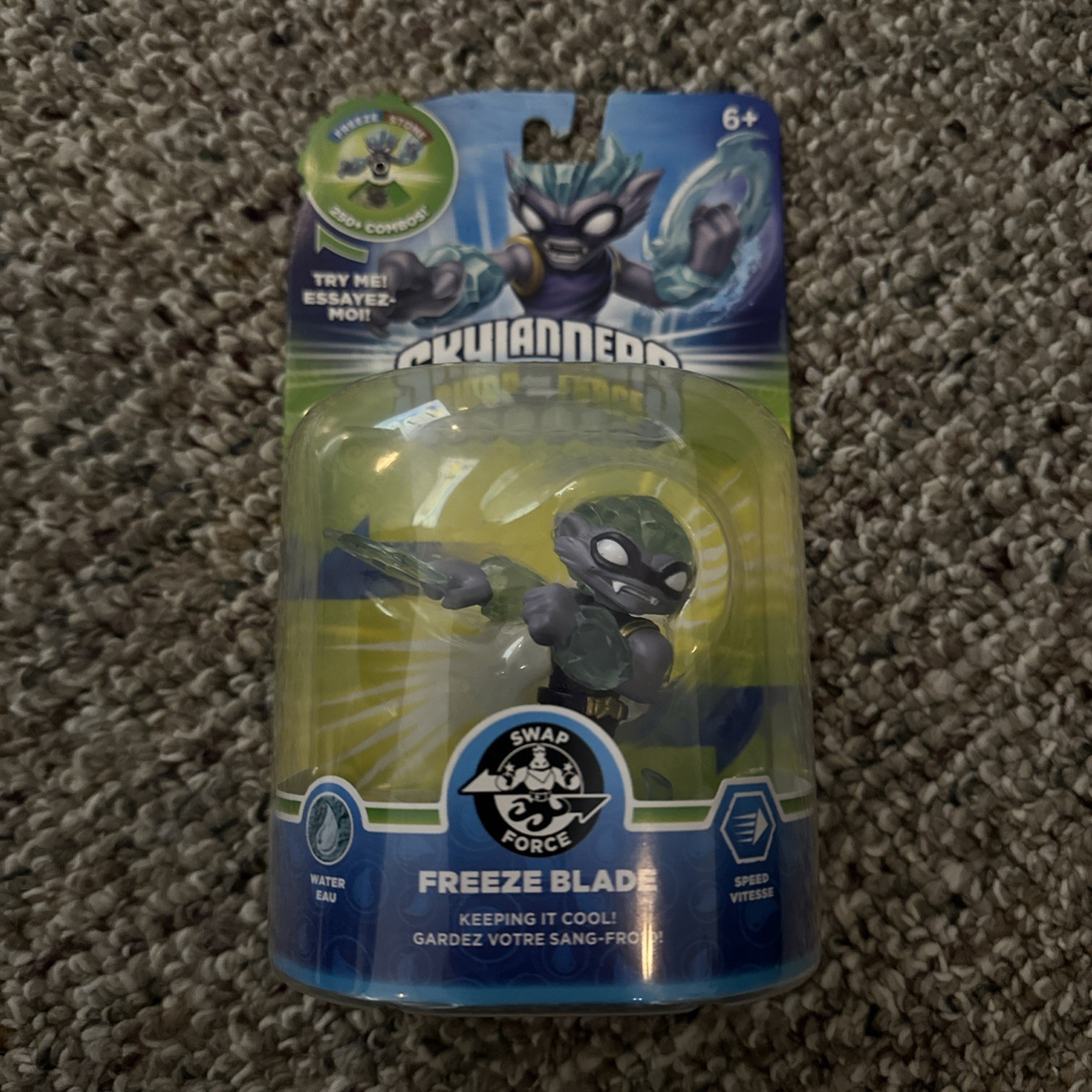 NEW IN BOX! 2013 Skylanders Swap Force Freeze Blade Figure Activision *RARE* CIB