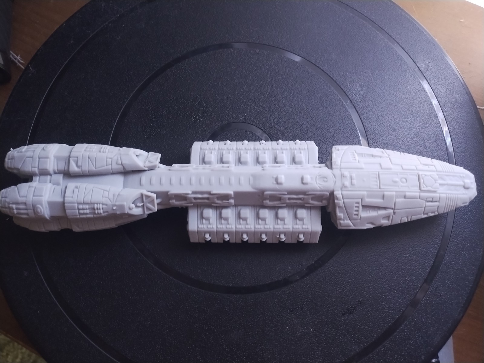 Battlestar Galactica Darroch Class Heavy Gunship 3d Resin Print 8.5"
