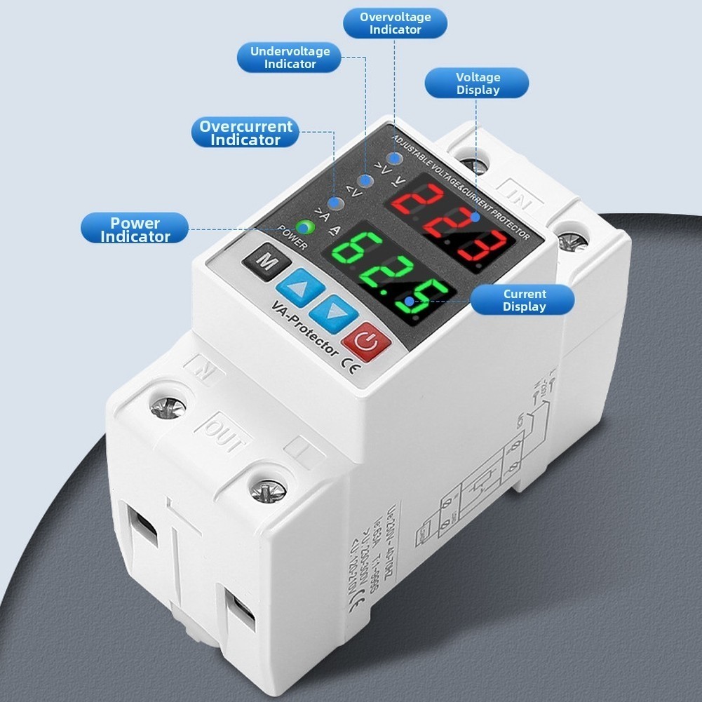 Digital Circuit Breaker For Electrical Appliances 40A To 63A SelfResetting