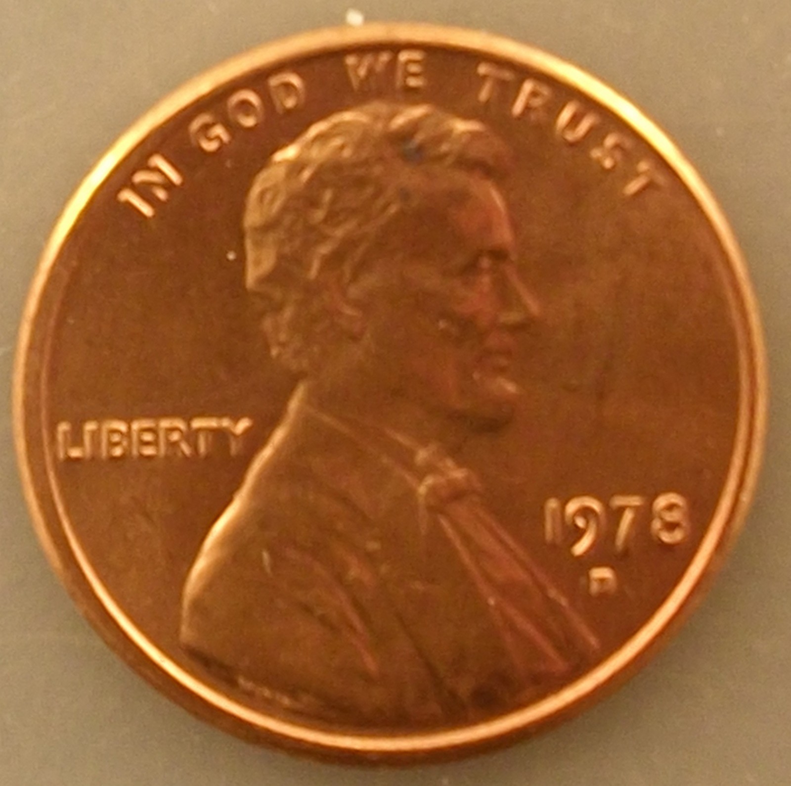 1978 D Lincoln Memorial Cent Gem BU Red  Free SHIPPING
