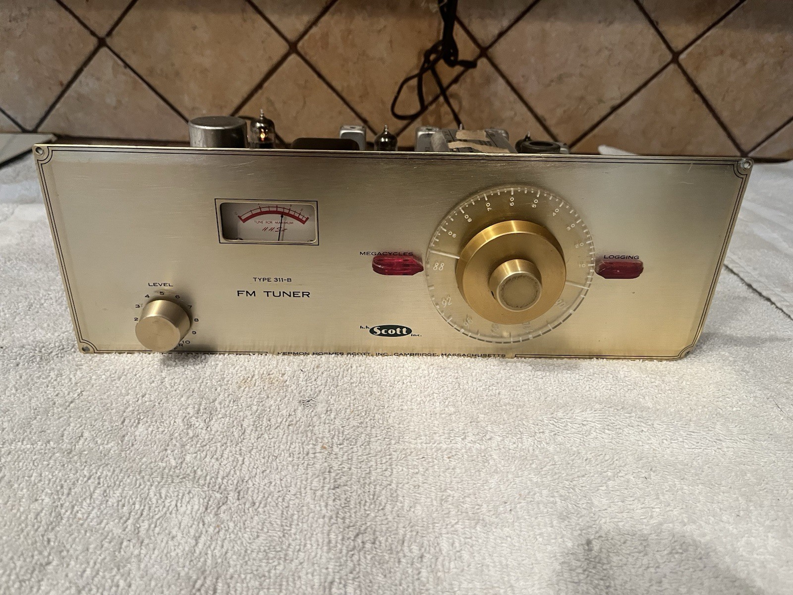 1 Scott 311B Mono Tuner In Workkng Order
