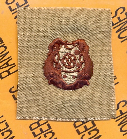 US Army 1st Class Diver badge Desert DCU qualification cloth patch