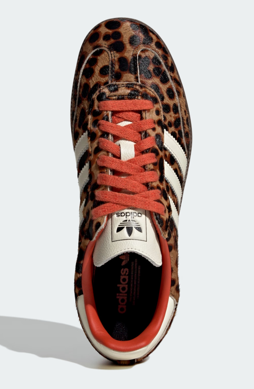 Adidas Samba OG Preloved Red Leopard Pony Hair UK 5 6 7 8 9 10 13 US JI2734 New