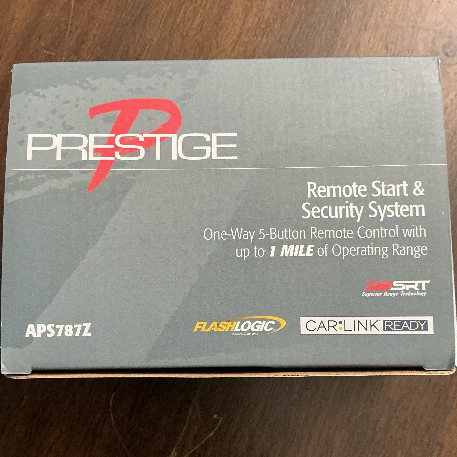 NEW Prestige APS787Z One-Way Remote Start & Alarm System with One Mile Range