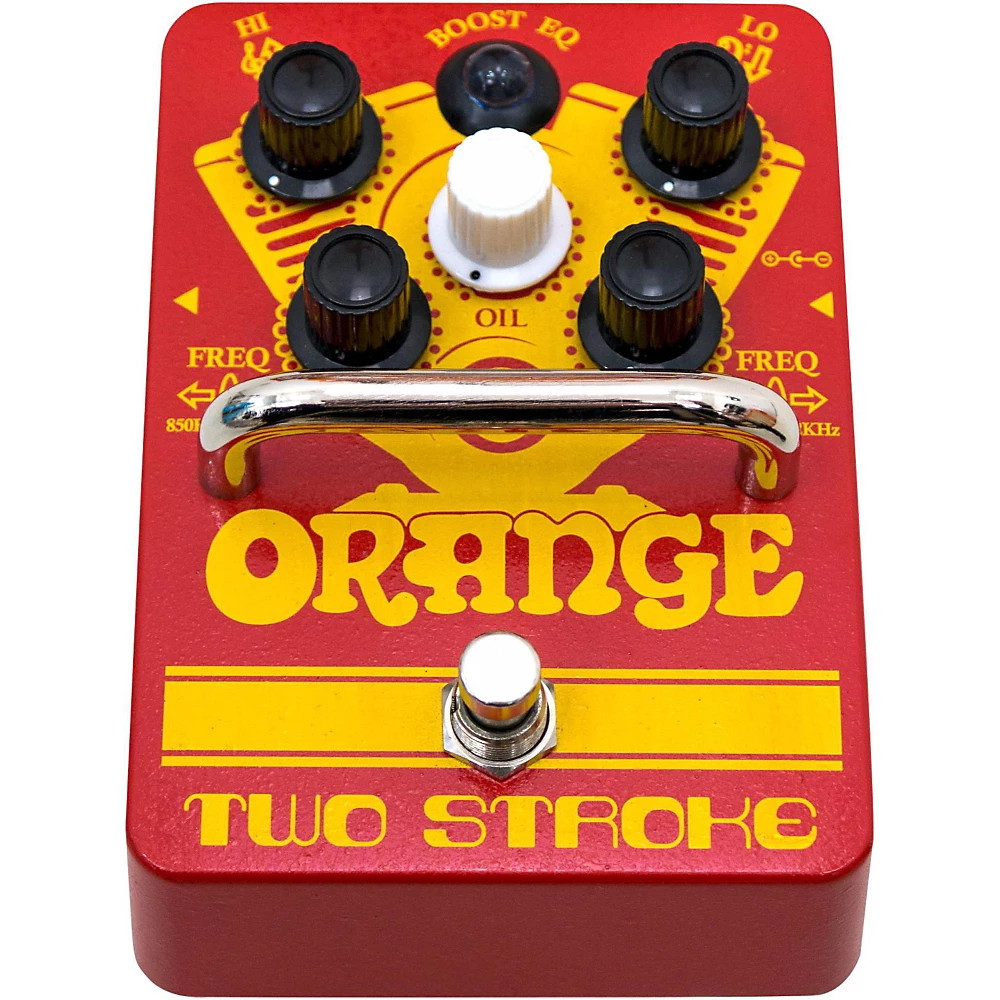 Orange Amplifiers TwoStroke Boost EQ Guitar Effects Pedal