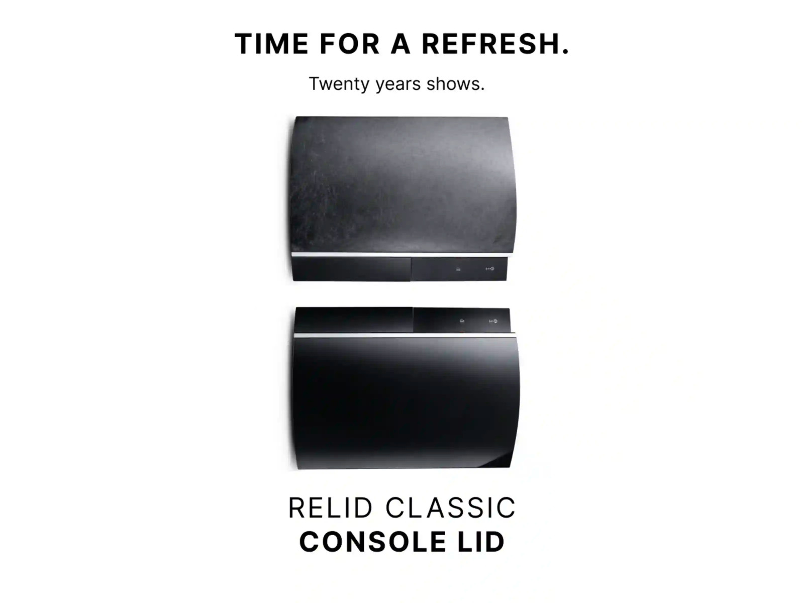 PS3 Top Lid Cover Plate for Backwards Compatible PlayStation 3 - CECH-A, B, C, E