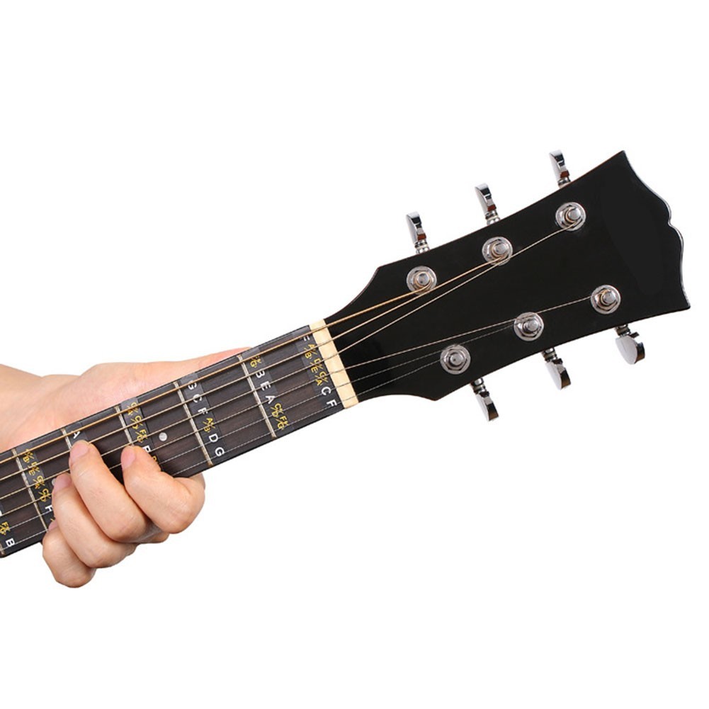 Entertainment Sticker Decals Scales String Beginner Easy To Install Fret