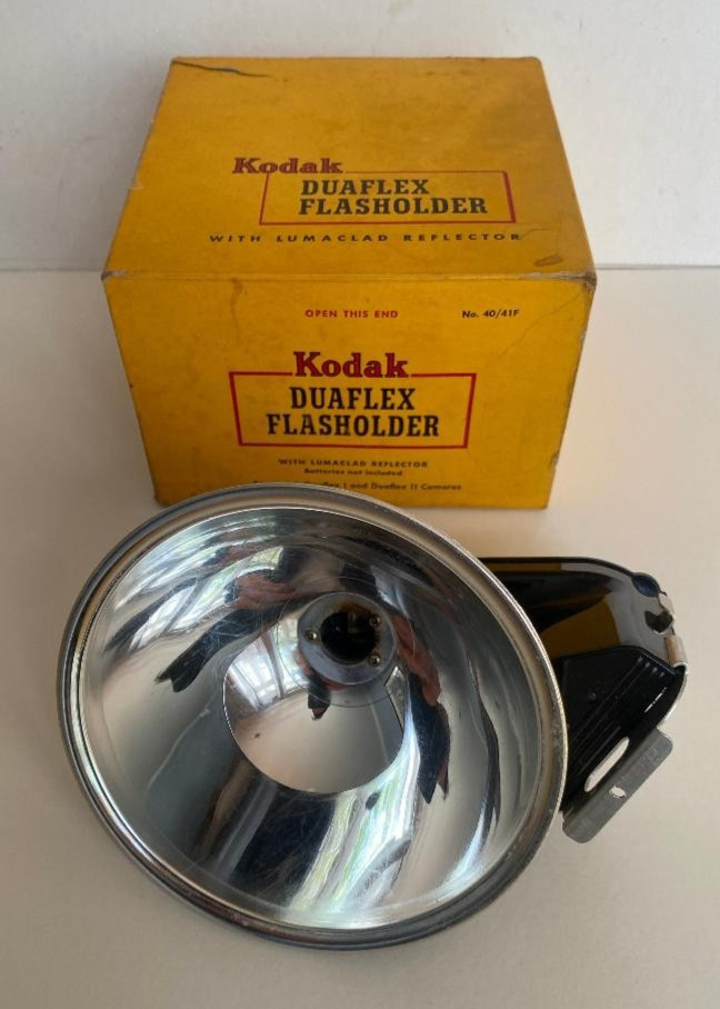 Vintage Kodak Duaflex Flasholder for Kodak Duaflex I & II Cameras No Bulb w/Box